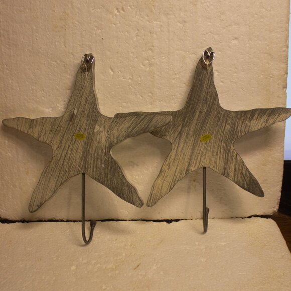 Star Mosaic Wall Hooks Pair - Picture 3 of 7